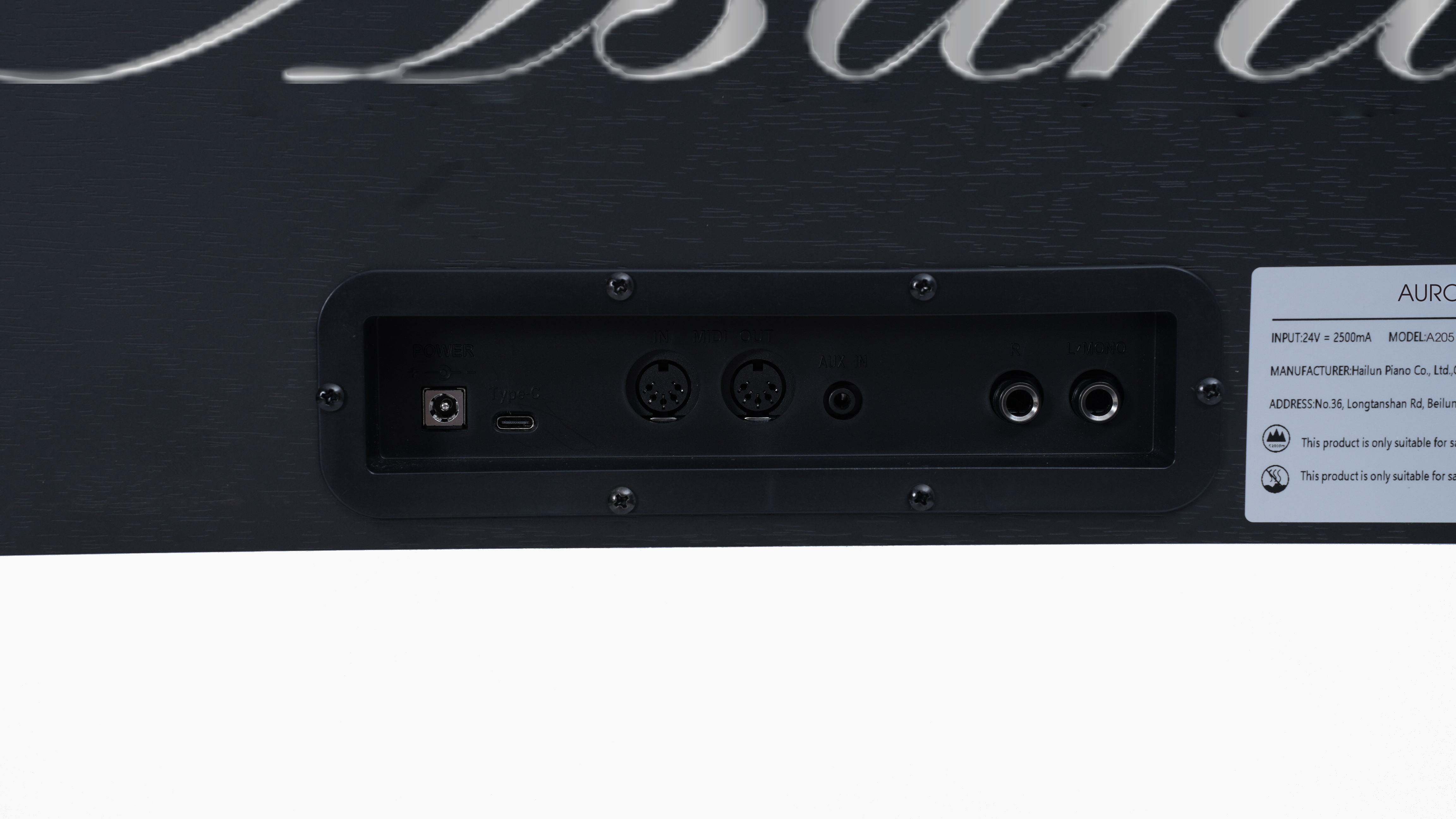 Piano Asahi A205BK (màu đen)