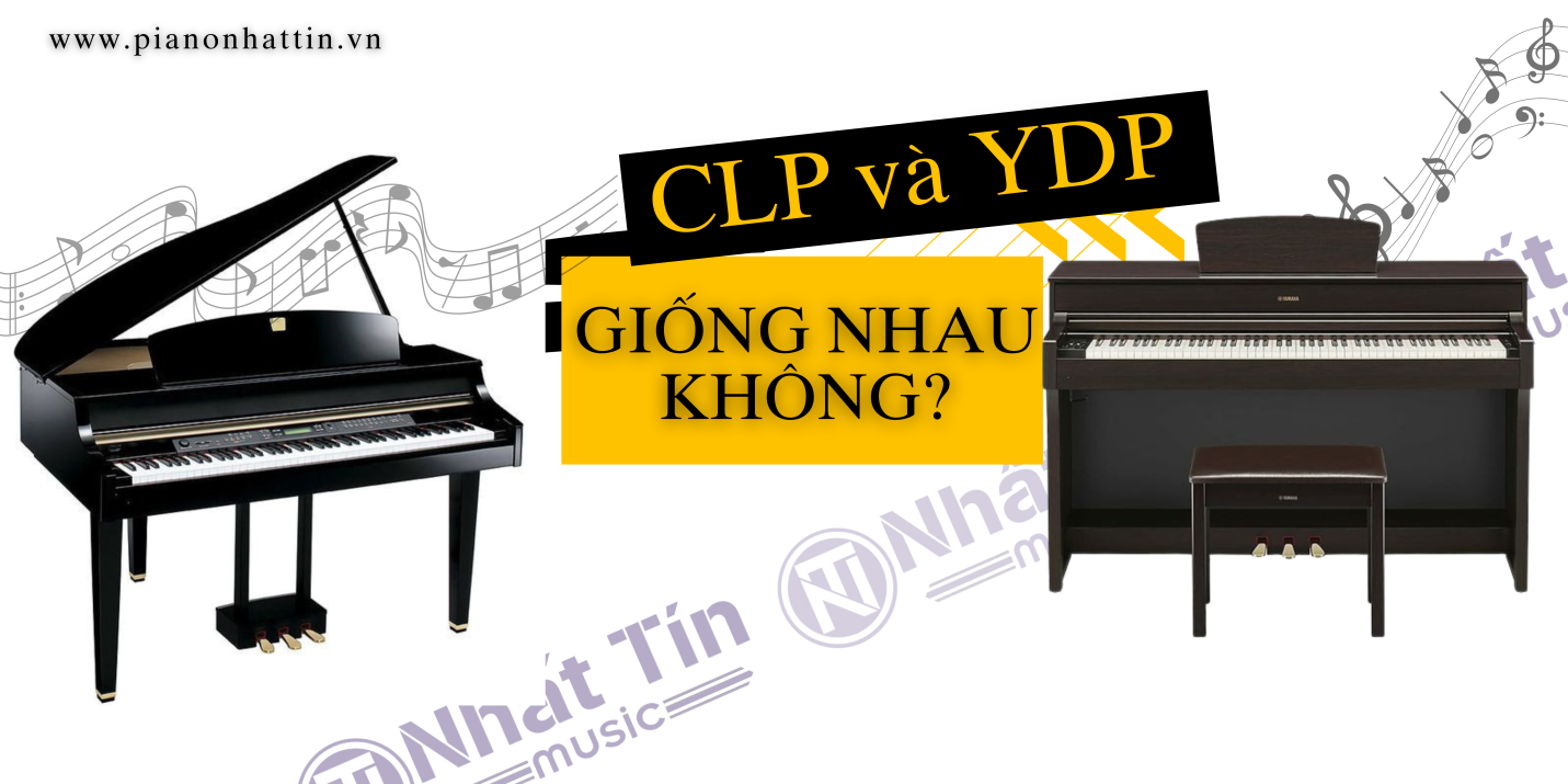 Piano Yamaha CLP và piano Yamaha YDP được trang bị cổng tai nghe