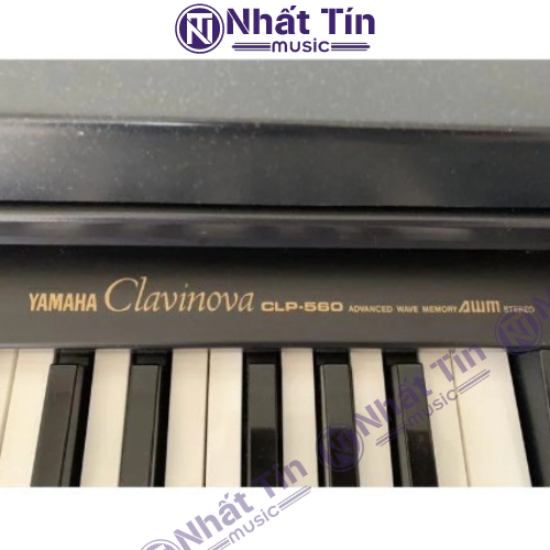 Phím đàn piano điện Yamaha CLP – 560 được gia công tỉ mỉ từng chi tiết