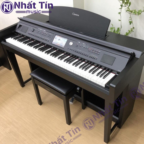 Yamaha CVP mang lại cảm giác chơi piano cơ với phím nặng ở phía dưới và nhẹ ở phía trên