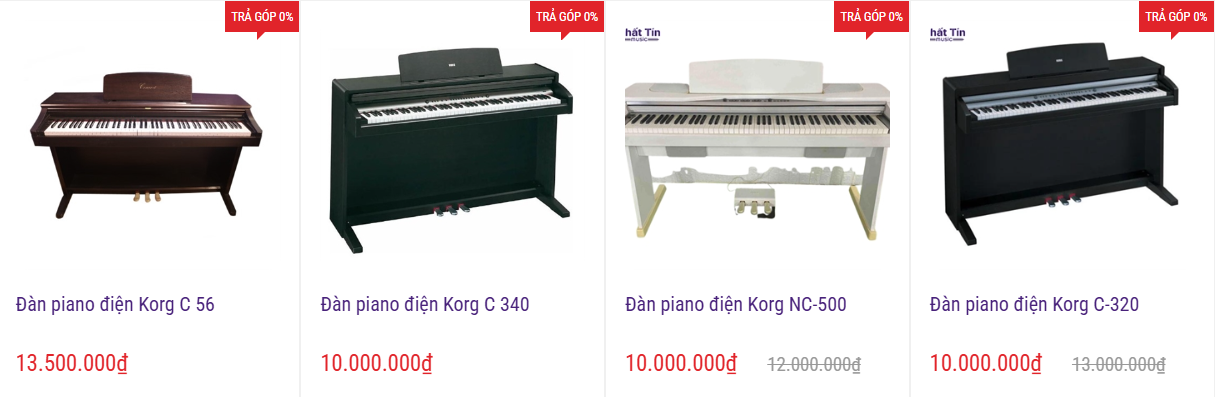 Tham khảo Piano điện Korg