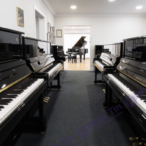 Đặt piano cơ làm tâm điểm giữa không gian